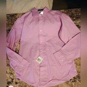 L Arrow Boys Size 12 Wild Berry Long Sleeve Dress Shirt Brand New With Tags